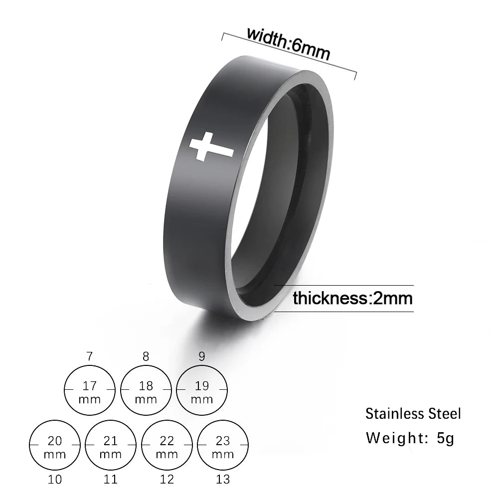 Skyrim Stainless Steel Ring for Men Women Couple Casual Finger Rings Fashion Simple Jewelry Engagement Anniversary Gift 2024 New