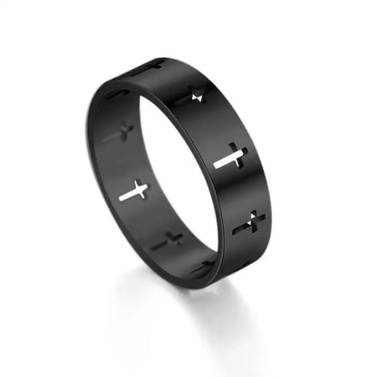 Skyrim Stainless Steel Ring for Men Women Couple Casual Finger Rings Fashion Simple Jewelry Engagement Anniversary Gift 2024 New