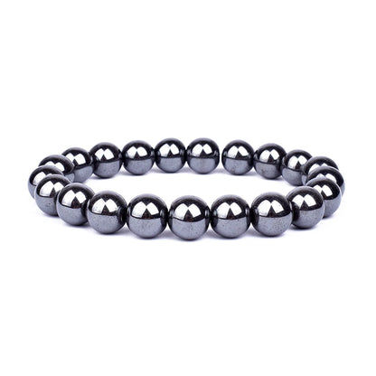 Natural Black Obsidian Hematite Tiger Eye Beads Bracelets Men for Magnetic Health Protection Women Soul Jewelry Pulsera Hombre