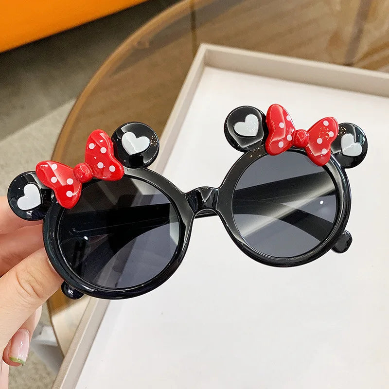 New Children Cute Cartoon UV400 Sunglasses Boys Girls Colors Outdoor Kids Sun Protection Sunglasses Baby Sport Shades Glasses