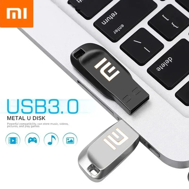 Xiaomi Flash Drives 2TB Usb 3.0 Mini High Speed Metal Pendrive 1TB 512GB Stick Portable Drive Waterproof Memoria Storage U Disk