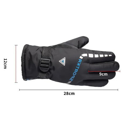 Outdoor Winter Warm Thermal Cycling Gloves Waterproof Antislip Sports Ski Cycling Motocycle Warm Gloves Unisex Moto Accessories