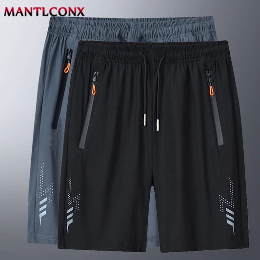 New Summer Gym Fitness Shorts Men Sports Training Running Jogging Casual Men's Shorts Quick Dry Elastic Workout Short Pants Man