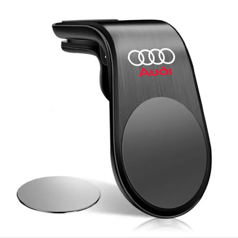 Magnetic Car Phone Holder in Car Phone Stand Clip Mount for Audi Badge A3 A4 A5 A6 A7 A8 Q3 Q5 SQ3 SQ4 S3 S4 S5 Car Accessories