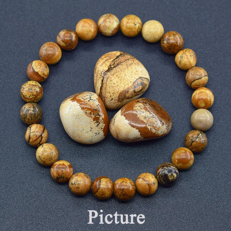 5A Natural Tiger Eye Bracelets Men Women Charm Natural Stone Jewelry Health Protection Soul Healing Couple Crystal Bead Bracelet