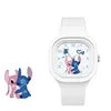 10 Styles Disney Stitch Girls Watch Cartoon Stich Round Silicone Strap Analog Digital Watch Boys Children Toys Birthday Gifts