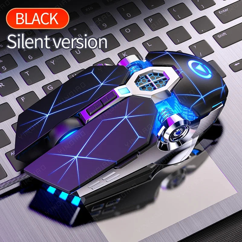 Professional USB Wired Gaming Mouse 6 Button 3200DPI LED Optical Computer Mouse Game Mice Silent Mouse Mause For PC laptop Gamer