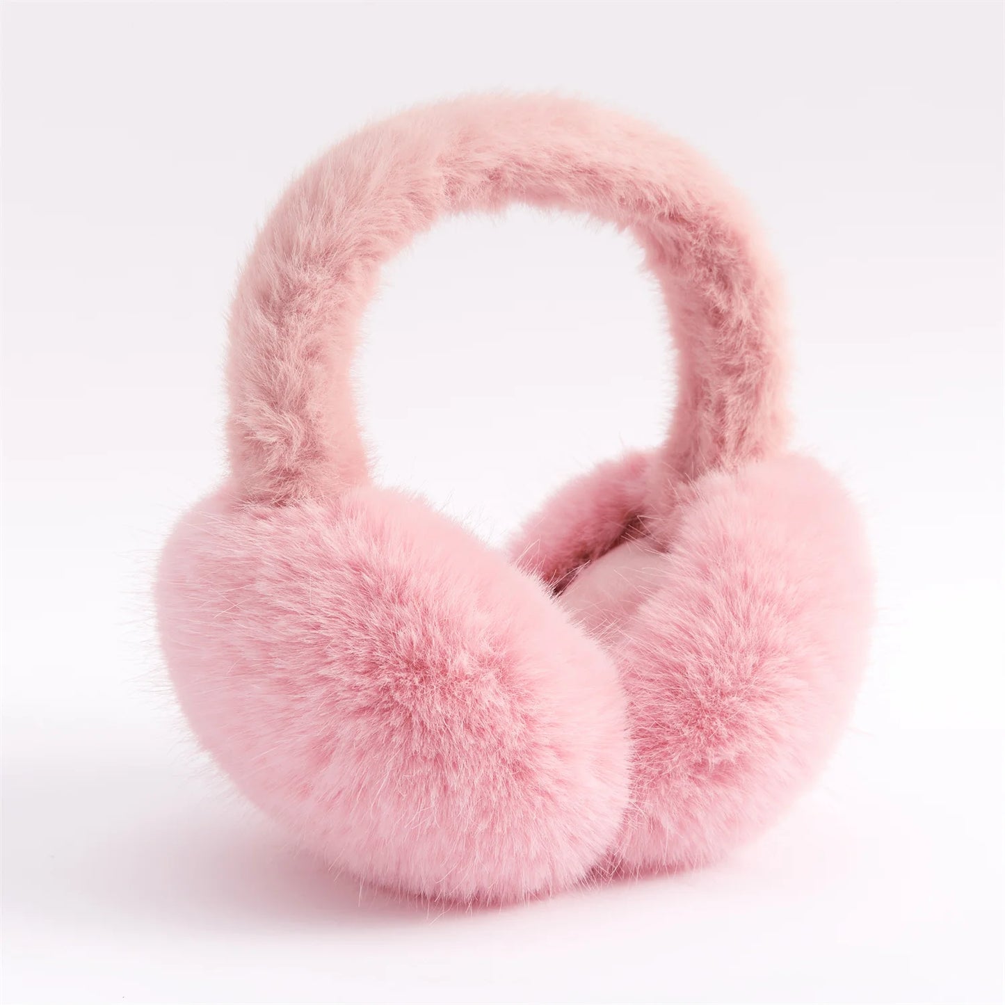 Anjj High Quality Earmuffs Faux Rabbit Fur Hang Ear Cover Warm Winter Ear Muffs Fur Earmuffs Unisex Adult Ear Warmer Fold