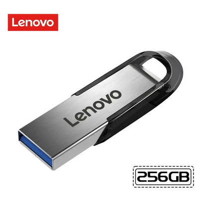 Lenovo Usb Flash Drive 2TB 1TB USB 3.0 Waterproof High Speed USB Stick Portable 128GB SSD 512GB Metal Pendrive U Disk Memories