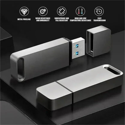 Xiaomi Mijia 16TB Flash Drive OTG USB3.2 High Speed Transfer Pen Drive Key 8TB 4TB Portable Metal Memory Drive Waterproof