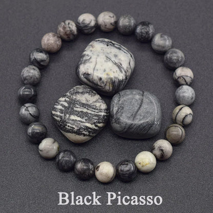 5A Natural Tiger Eye Bracelets Men Women Charm Natural Stone Jewelry Health Protection Soul Healing Couple Crystal Bead Bracelet