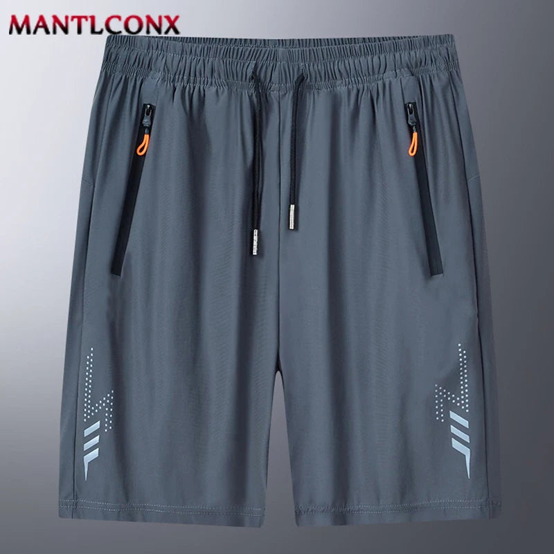 New Summer Gym Fitness Shorts Men Sports Training Running Jogging Casual Men's Shorts Quick Dry Elastic Workout Short Pants Man