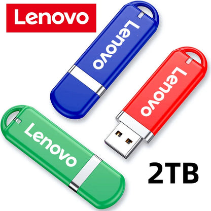 Lenovo 2TB USB Fast 3.0 Pen Drive USB Flash Drives Mini Pendrive 1TB 512GB Cle USB Memory Stick U Disk For TV PC Computer Gaming