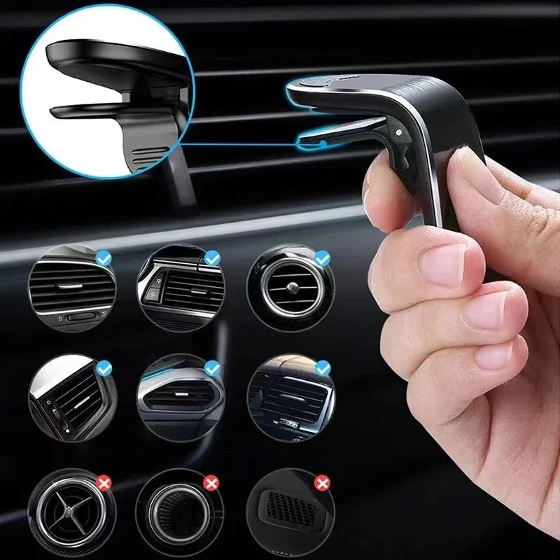 Magnetic Car Phone Holder in Car Phone Stand Clip Mount for Audi Badge A3 A4 A5 A6 A7 A8 Q3 Q5 SQ3 SQ4 S3 S4 S5 Car Accessories