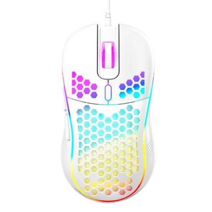 USB Wired Gaming Mouse Mechanical Mice USB Luminous Light Mouse 7200DPI Adjustable Optical Gamer Mice for PC Computer Game