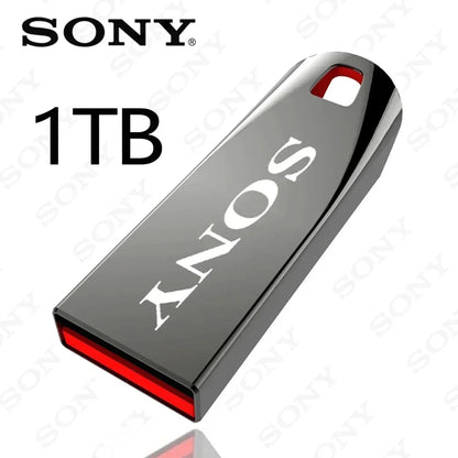 SONY Original 2TB USB 3.0 Flash Drives High Speed Metal Pendrive 1TB 2GB Portable Usb Drive Waterproof Memoria Usb Flash Disk