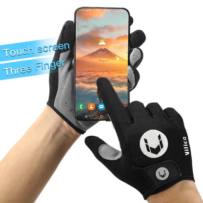 MTB Bike Sports Cycling Gloves Full Finger Men Women Running Fitness Gym Spring Summer Riding Motorcycle Hiking Gloves