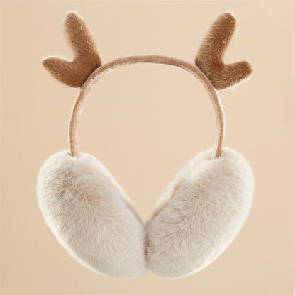 Anjj High Quality Earmuffs Faux Rabbit Fur Hang Ear Cover Warm Winter Ear Muffs Fur Earmuffs Unisex Adult Ear Warmer Fold