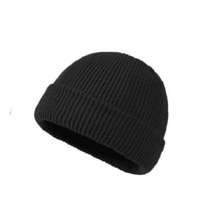 Rimiut Knitted Hat for Men & Women Caps Wool Fashion Simple Warm Skullies Beanies Solid Autumn Winter Beanie Cap Trendy Style