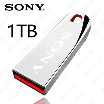 SONY Original 2TB USB 3.0 Flash Drives High Speed Metal Pendrive 1TB 2GB Portable Usb Drive Waterproof Memoria Usb Flash Disk