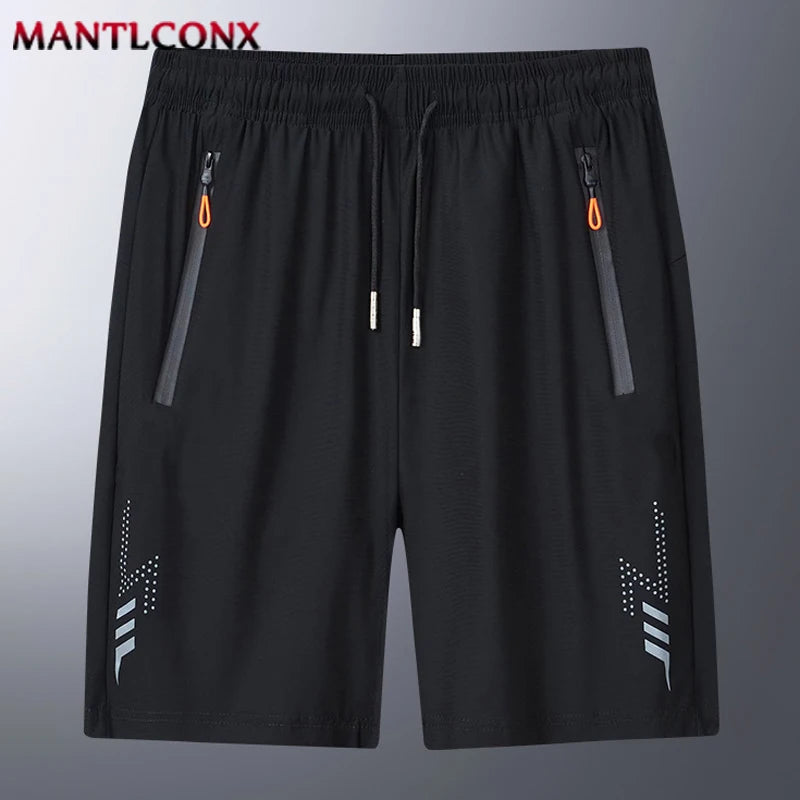 New Summer Gym Fitness Shorts Men Sports Training Running Jogging Casual Men's Shorts Quick Dry Elastic Workout Short Pants Man