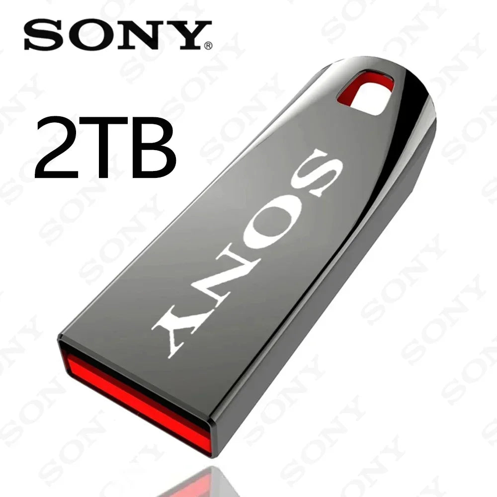 SONY Original 2TB USB 3.0 Flash Drives High Speed Metal Pendrive 1TB 2GB Portable Usb Drive Waterproof Memoria Usb Flash Disk