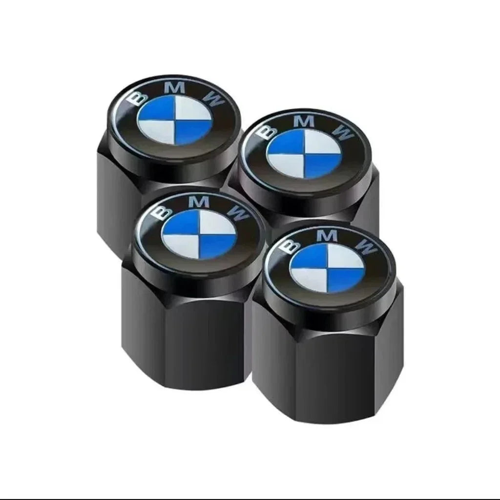 4Pcs Car Wheel Tire Styling Tire Valve Air Nut Cover Car Logo Accessories For BMW E46 E52 E53 E60 E90 E91 F30 F20 F10 F15 M3 M5