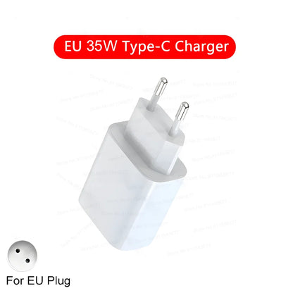 PD 35W Fast Charger For iPhone 11 12 13 14 15 Pro Max Fast Charging Cable For iPhone 15 Plus USB Type C Data Line Phone Charger