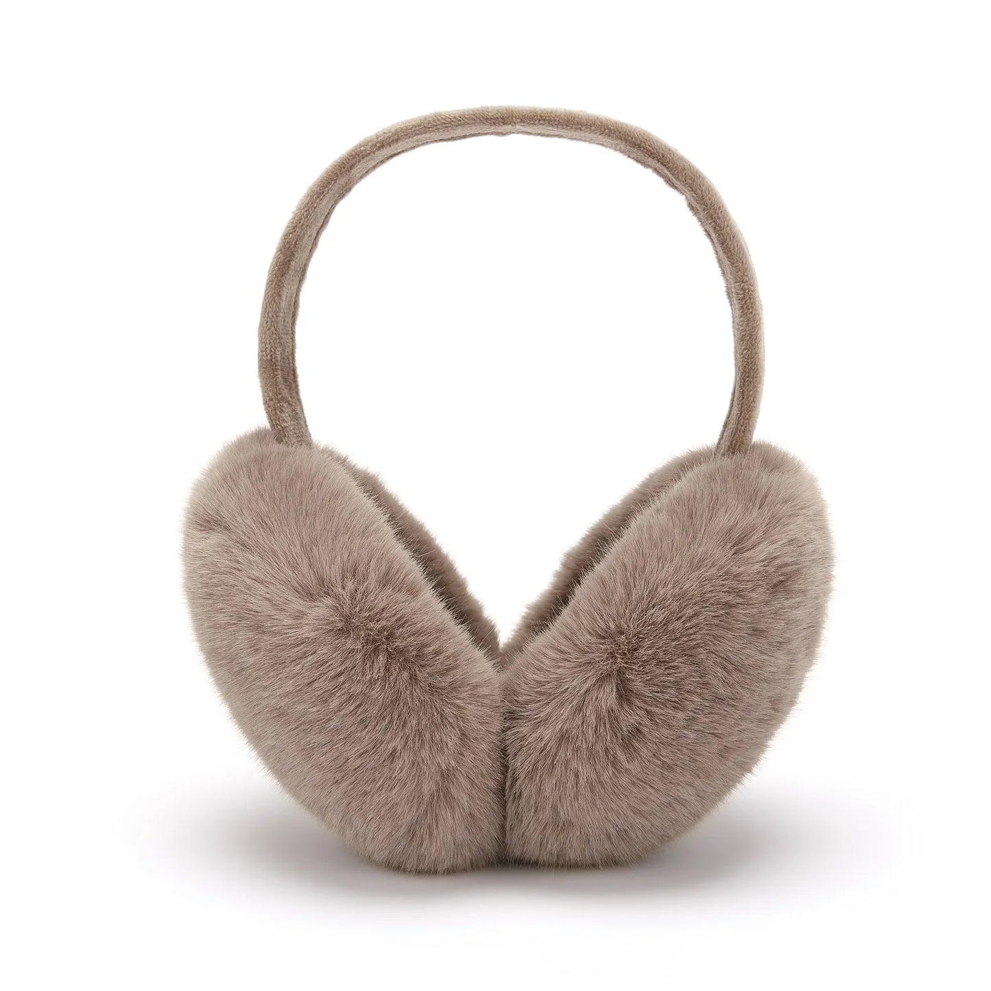 Anjj High Quality Earmuffs Faux Rabbit Fur Hang Ear Cover Warm Winter Ear Muffs Fur Earmuffs Unisex Adult Ear Warmer Fold