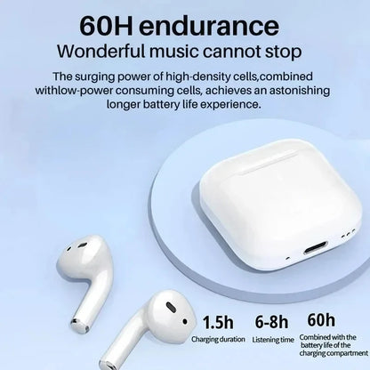 AP05 Bluetooth 5.3 Wireless Earphones Waterproof Earbuds TWS Gaming Headset 9D Stereo Sound Headset With Mic Headphones